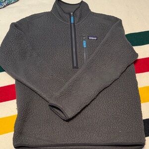 Patagonia Gray Fleece Men's Jacket
